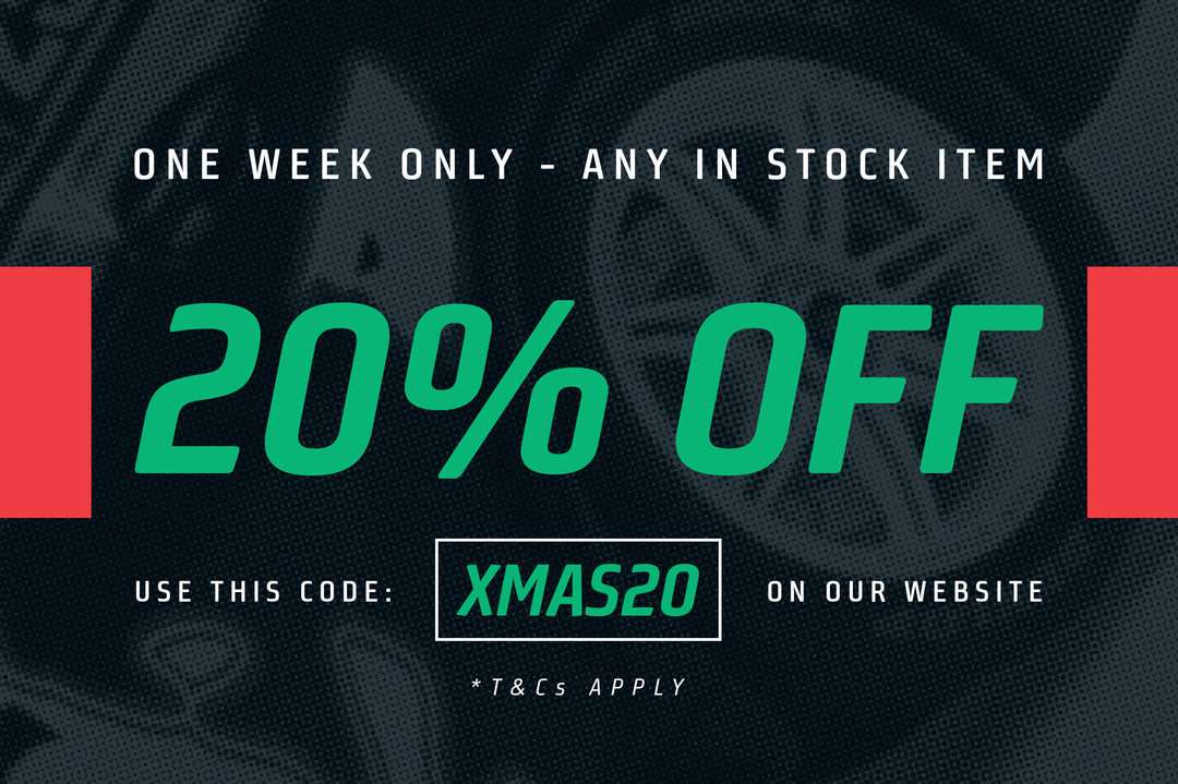 Get 20% Off Any In Stock Item For 1 Week Only!