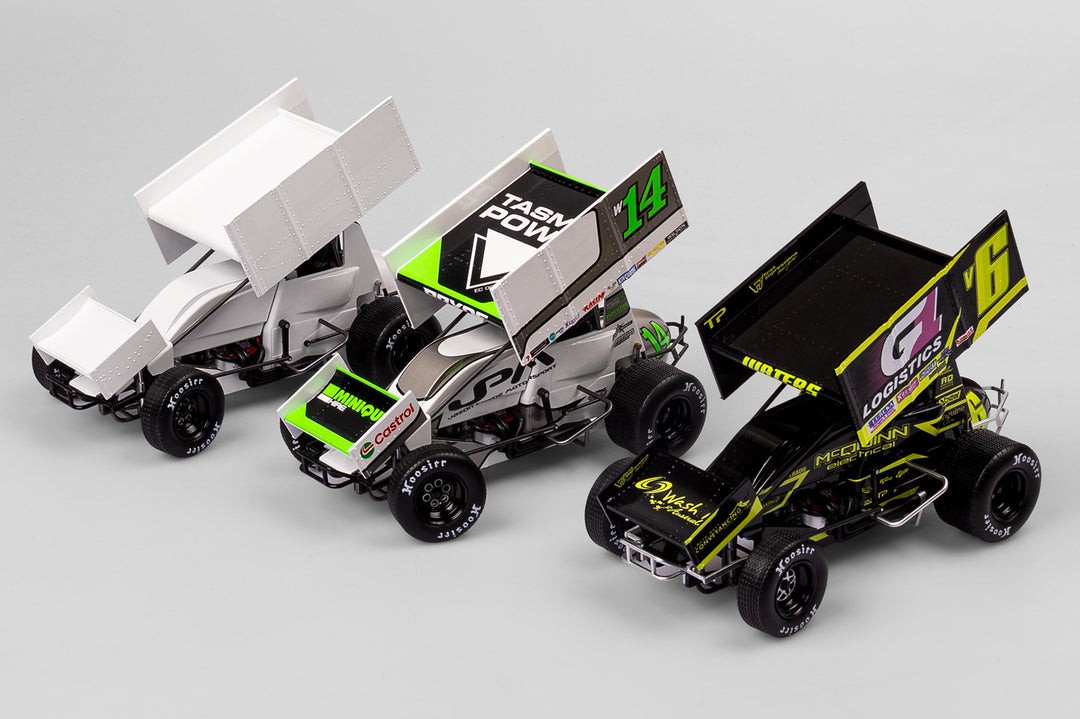 New Model Releases: Three Australian Sprintcars In 1:18 Scale Have Landed