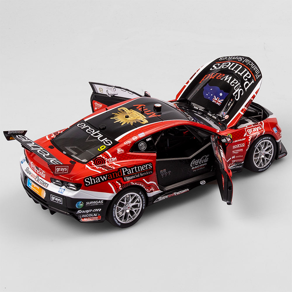 1:18 Coca-Cola Racing By Erebus #9 Chevrolet Camaro ZL1 - 2023 Townsville 500 Race 16 Winner