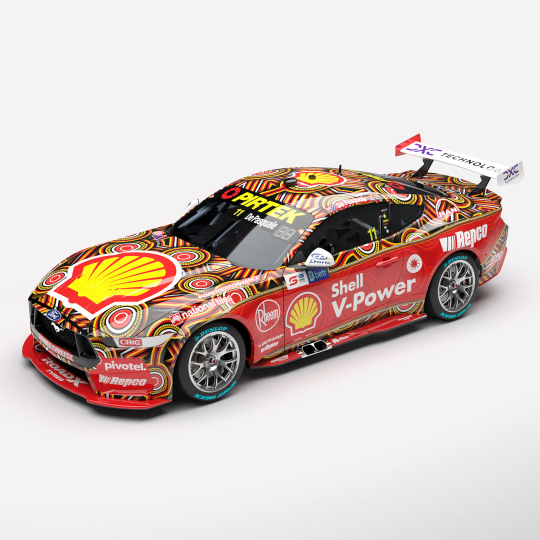 1:18 Shell V-Power Racing Team #11 Ford Mustang GT - 2024 Darwin Triple Crown Indigenous Round