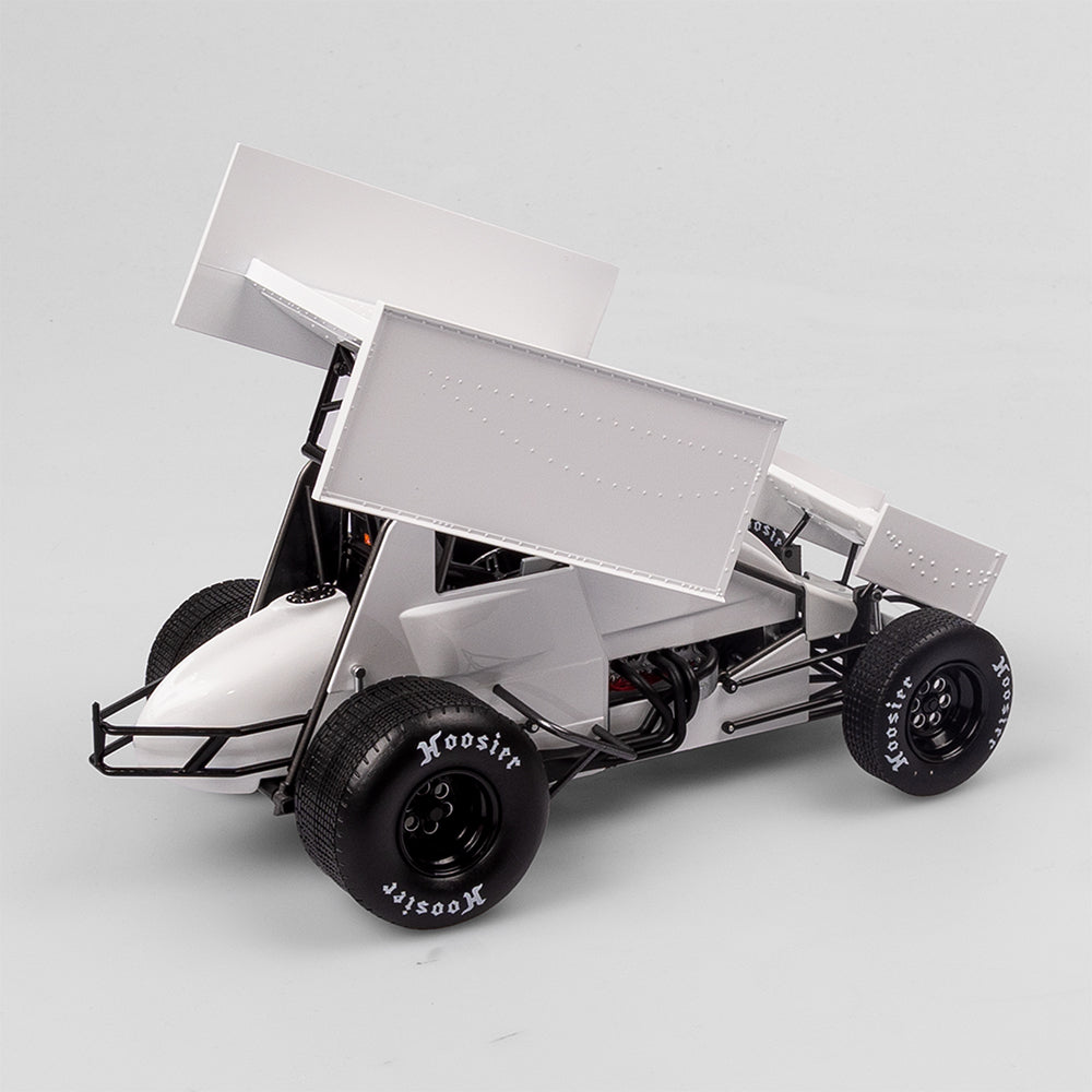 1:18 Plain Body Sprintcar - Gloss White