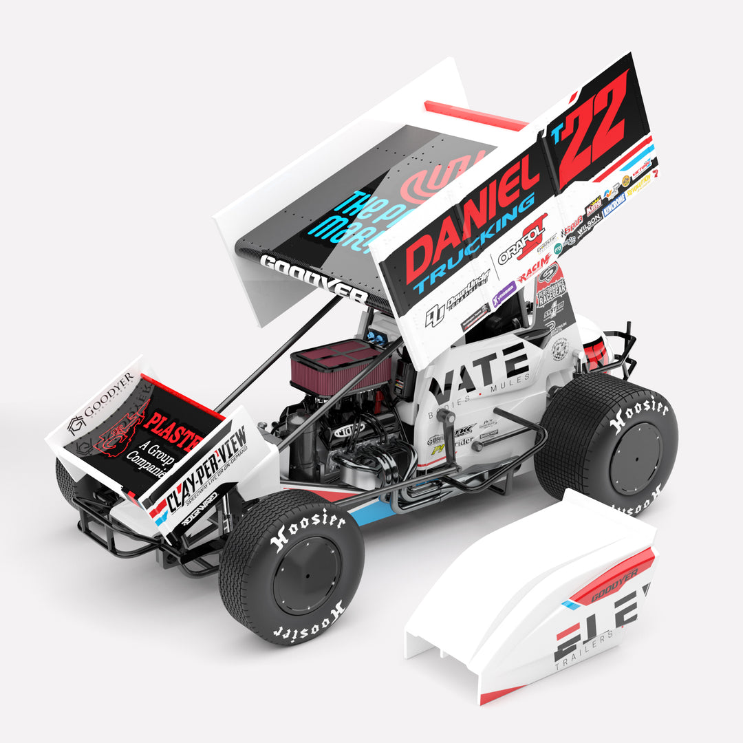 1:18 Jock Goodyer Racing #T22 Sprintcar - 2024 High Limit International: Perth