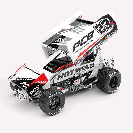 1:18 Team Brady Racing #23X Sprintcar - 2024 High Limit International: Perth