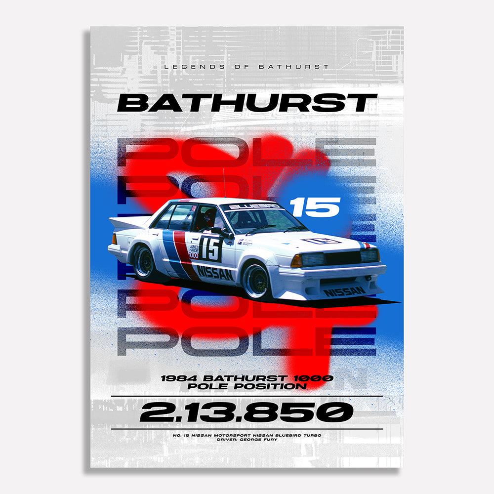 1984 Bathurst 1000 Pole Position Poster (Pre-Order)